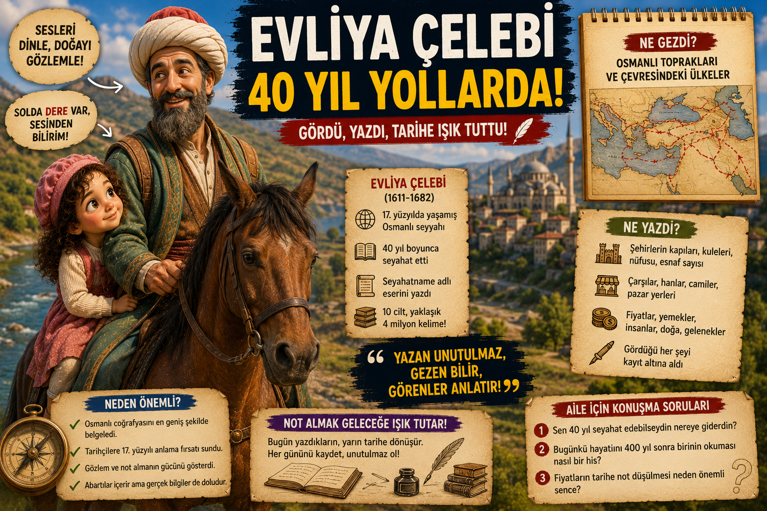 Selenga Evliya Çelebi ile Yolda