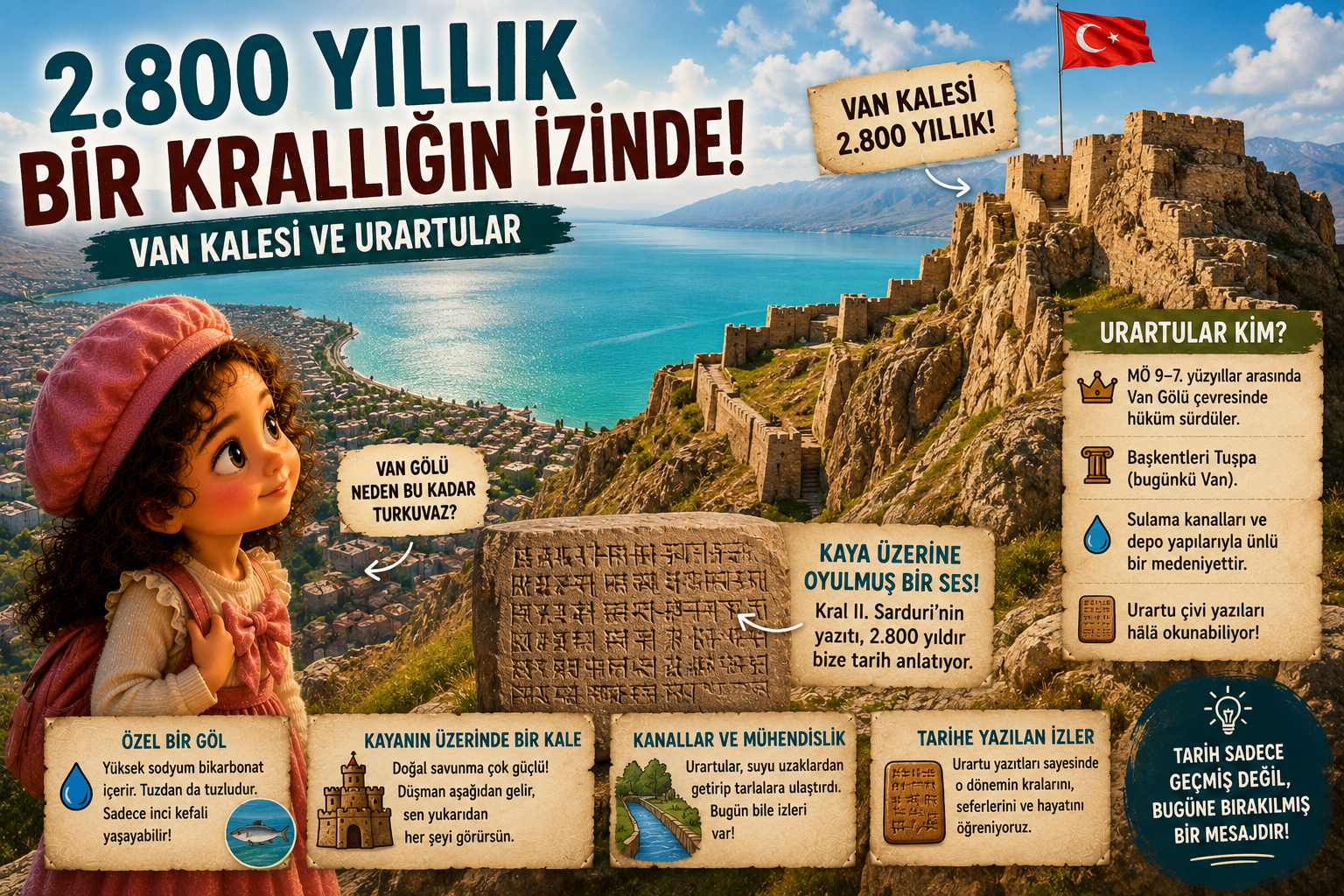 Selenga Van Gölü'nde — Urartu'nun Kalesi